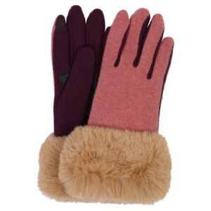 Echo Design Cashmere Blend Gloves , Touch-Screen, Rose, M,